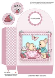 Strawberry Mice Large Gift Bag