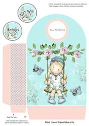 Chloe on Swing Large Gift Bag