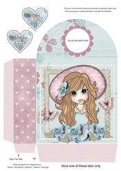 Emma in Hat Large Gift Bag