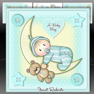 Image of cup611464_2053 - Moon Baby Boy Mini Kit - New Baby Boy