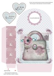 Italian Rose Handbag Large Gift Bag