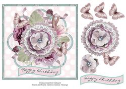 Birthday Posy Topper
