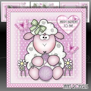 Knitting Sheep Mini Kit