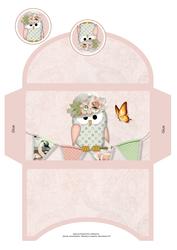 A Little Owl Told Me Money Wallet