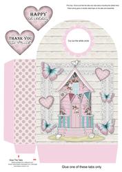 Romantic Beach Hut Large Gift Bag