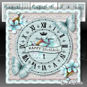 Butterfly Clock Mini Kit
