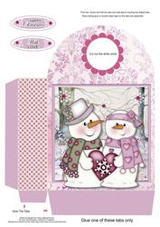 Snow in Love Large Gift Bag