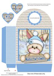 Bunny's 1st Christmas Large Gift Bag