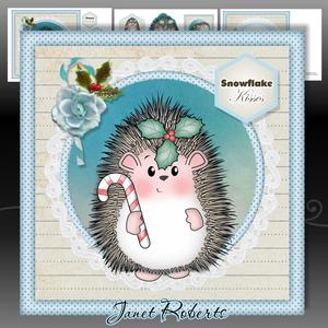 Hedgy with Candy Cane Mini Kit
