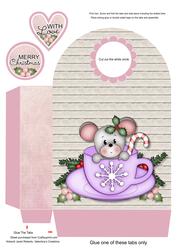 Christmas Cup Maisy Large Gift Bag
