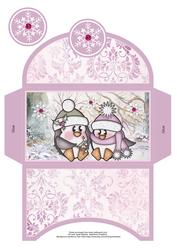 Mistletoe Kisses 2 Christmas Money Wallet