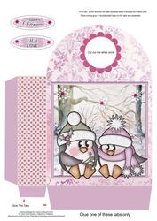Mistletoe Kisses 2 Large Gift Bag