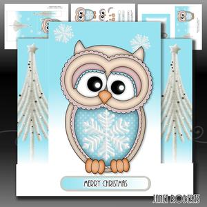 Christmas Ollie Stepper Card Mini Kit