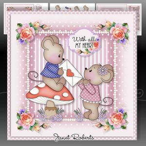 Valentine Mice Mini Kit