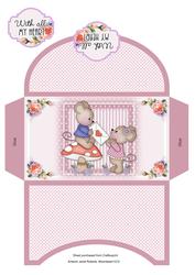 Valentine Mice Money Wallet