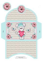 Maisy with Heart Money Wallet