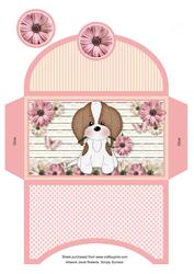 Charlie with Flower Money Wallet