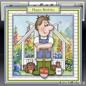 cup679996_2053 - Gardening Dave Mini Kit Birthday/father's Day/retirement