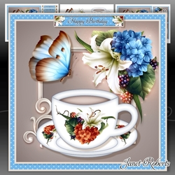 Lilies & Berries Tea Time Mini Kit