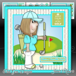 cup717390_2053 - Keep Calm & Play Golf Mini Kit