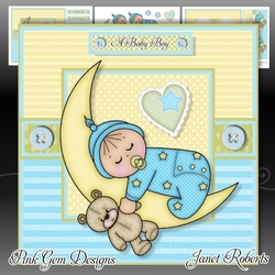 Moon Baby Boy Mini Kit