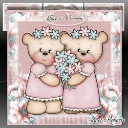 Teddy Brides Mini Kit. Same Sex Wedding/Civil Partnership