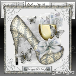 Lemon Shoes & Prosecco Mini Kit. Birthday/mothers Day