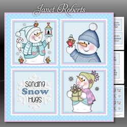 Chilly Christmas Squares Mini Kit