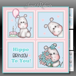 Hippo Squares Mini Kit