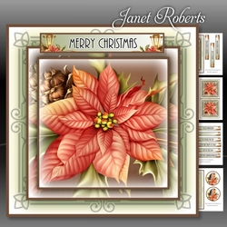 Christmas Poinsettia Mini Kit