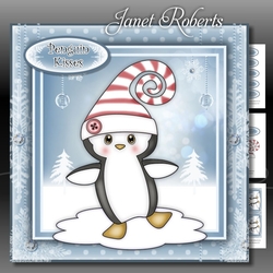 Penguin in Curly Hat Mini Kit