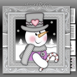 Chilly with Candy Cane 2 Mini Kit