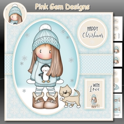 Chloe in Penguin Jumper Mini Kit