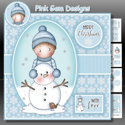 Andy and Snowman  Mini Kit