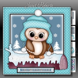 Owl I Want For Xmas 3 Mini Kit