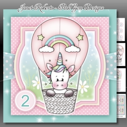 Balloon Unicorn Mini Kit With Ages 1 to 8 Years