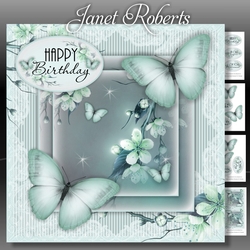 Green Butterflies Mini Kit