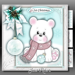 Polar Bear 1st Christmas Mini Kit