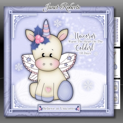 Unicorns Warm The Heart Lilac Mini Kit