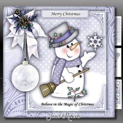 Magical Snowman Lilac Mini Kit