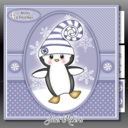 Curly Penguin Lilac Mini Kit
