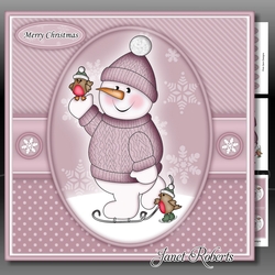 Ice Skating Chilly Pink Mini Kit