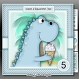 Ice Cream Dino Blue Mini Kit With Ages 1 to 7 yrs