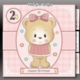Birthday Bear 2 Mini Kit  With Ages 1 to 6 Yrs
