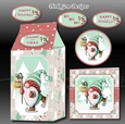 Gnome For Xmas Treat Box/ Milk Carton