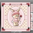 Bunny With Rose Mini Kit
