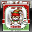 Elfin Christmas Cat Mini Kit