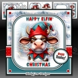 Elfin Christmas Cow Mini Kit