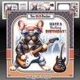 Rocking Birthday Frenchie Mini Kit