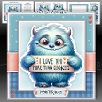 Love Monster 2 Mini Kit Anniversary/Birthday/Valentines